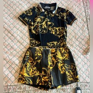 NWT Versace Jeans Couture Skort